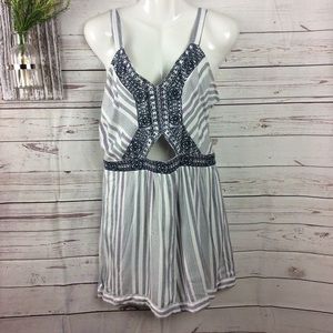 Japna Romper with pockets and elastic panel L